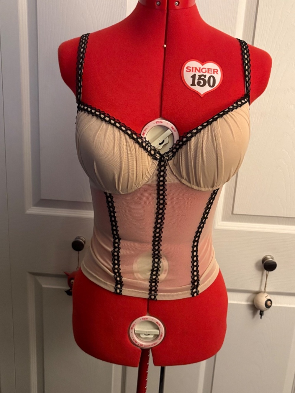 Gillian & O'Malley Faux Bustier Style Bra 34D